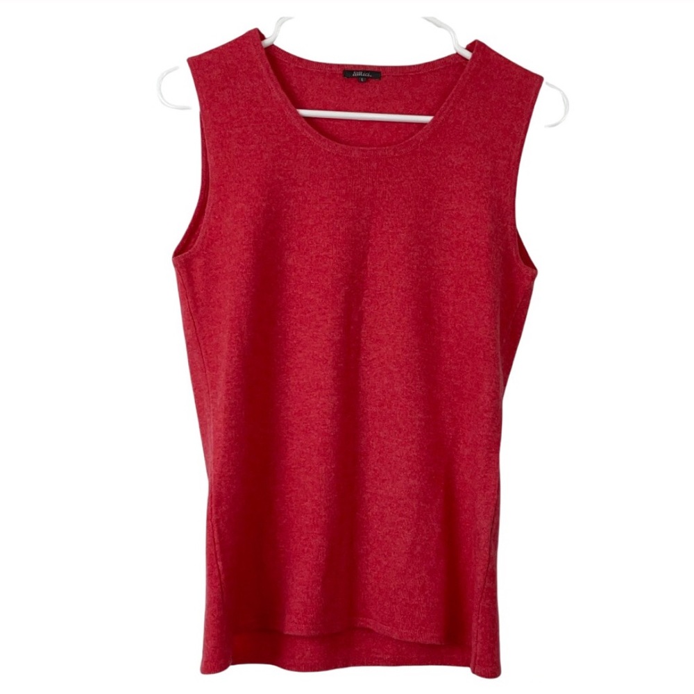 Pure Amici Cashmere Sleeveless Sweater Large